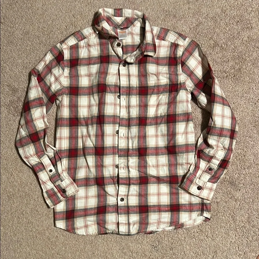 Gymboree Red Plaid Shirt